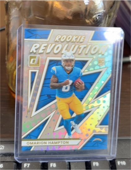 2025 Panini Donruss #35 Omarion Hampton Rookie Revolution — front