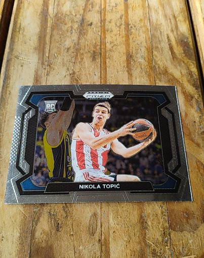 2024 Panini Prizm Draft Picks #10 Nikola Topic RC — front