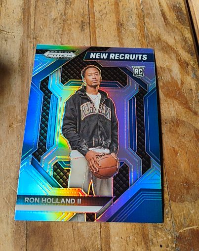 2024 Panini Prizm Draft Picks #3 Ron Holland II New Recruits — front