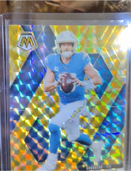 2025 Panini Mosaic #80 Justin Herbert — front