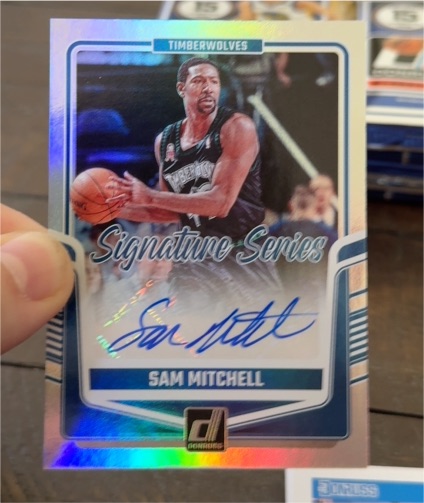 2024-25 Panini Donruss #SS-SMT Sam Mitchell Signature Series — front