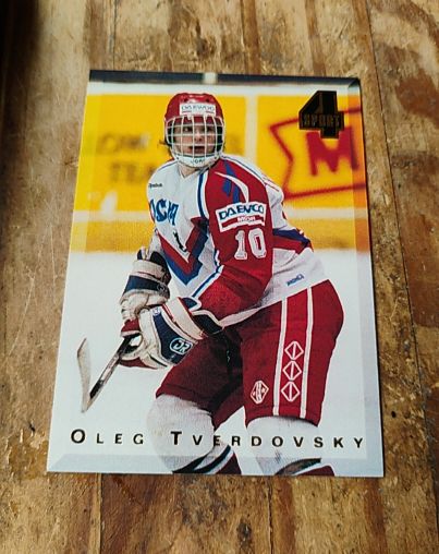 1994 Classic 4 Sport #116 Oleg Tverdovsky — front