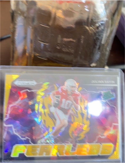 2025 Panini Prizm Draft Picks #F-JSN Julian Sayin Fearless — front