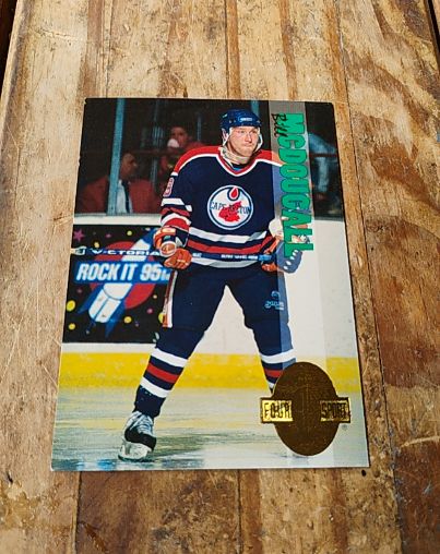 1993 Classic Four Sport Hockey #242 Bill McDougall — front