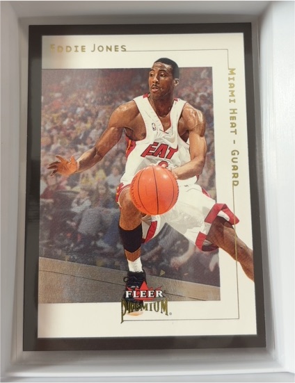 2001-02 Fleer Premium #128 Eddie Jones — front
