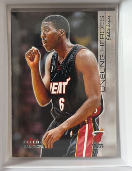 2000-01 Fleer Tradition #226 Eddie Jones Unsung Heroes — front