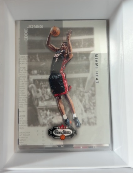 2002-03 Fleer Box Score #95 Eddie Jones — front