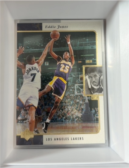 1995-96 Upper Deck SP #67 Eddie Jones — front