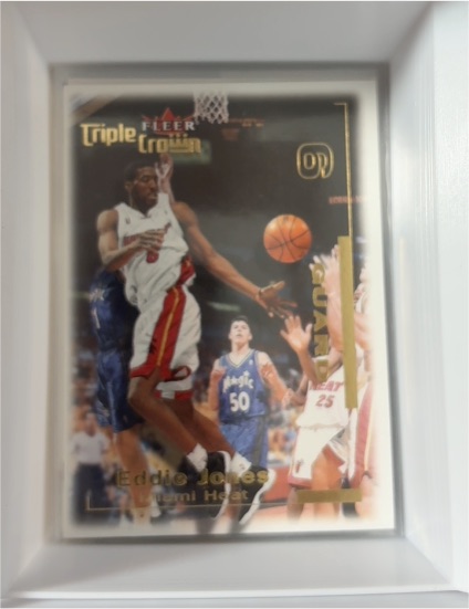 1993-94 Fleer Triple Crown #205 Eddie Jones — front