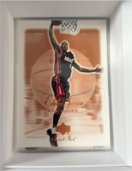 2001-02 Upper Deck Sweet Shot #46 Eddie Jones — front