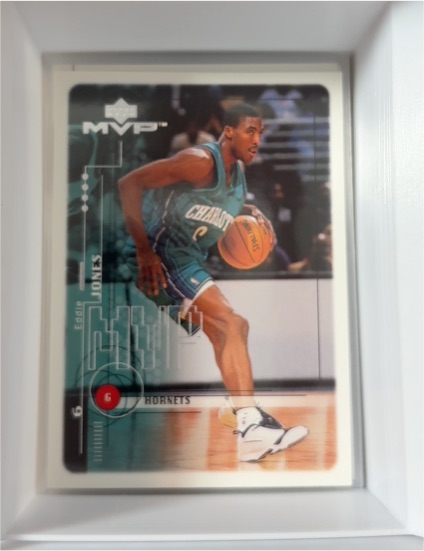 1999-00 Upper Deck MVP #14 Eddie Jones — front