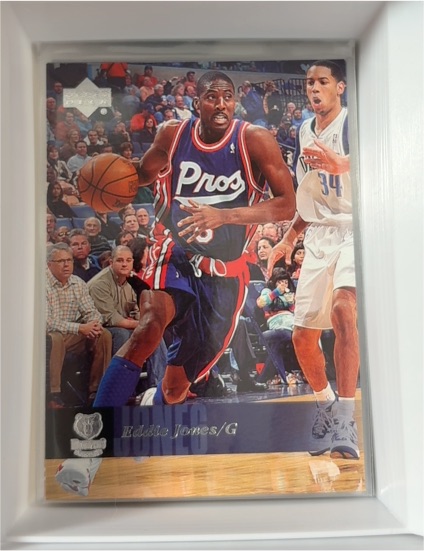 1996-97 Upper Deck #70 Eddie Jones — front