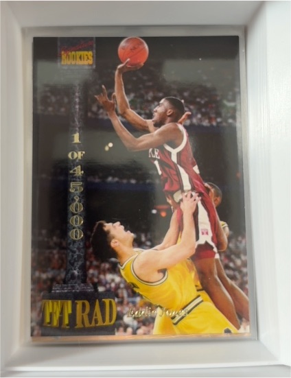 1994 Signature Rookies Tetrad #LVIII Eddie Jones — front