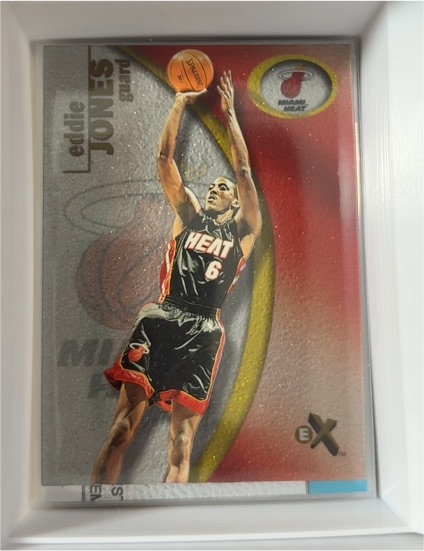 2000-01 Fleer EX #43 Eddie Jones — front