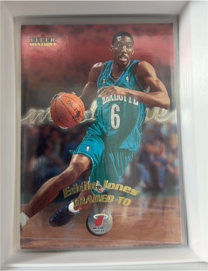 2000-01 Fleer Mystique #74 Eddie Jones — front