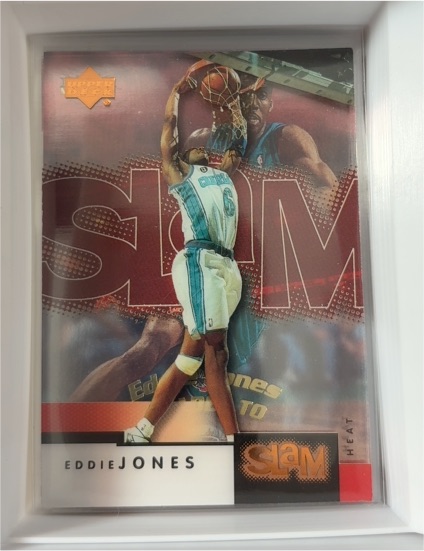 2000-01 Upper Deck Slam #5 Eddie Jones — front