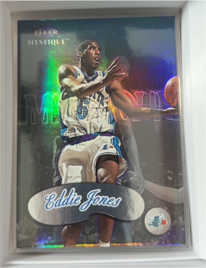 1999-00 Fleer Mystique #65 Eddie Jones — front