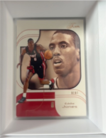 2001-02 Fleer Flair #65 Eddie Jones — front
