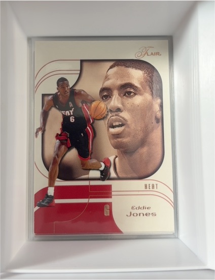 2002-03 Fleer Flair #55 Eddie Jones — front