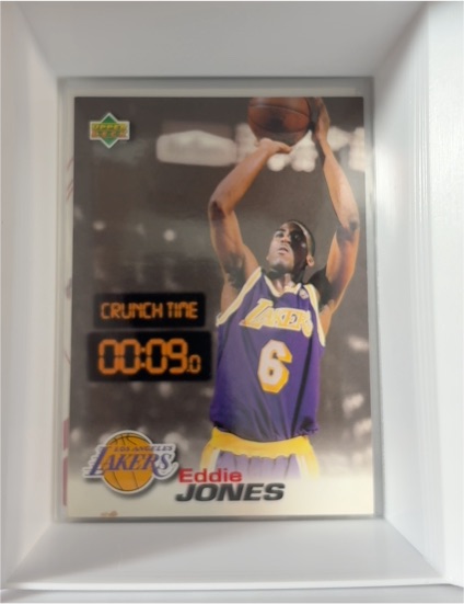 1997 Upper Deck Nestle Crunch Time #CT23 Eddie Jones — front