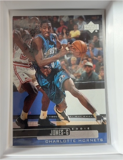 1999-00 Upper Deck #12 Eddie Jones — front