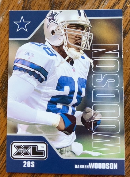 2002 Upper Deck XL #28S Darren Woodson — front