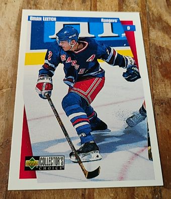 1996-97 Upper Deck Collector's Choice #162 Brian Leetch — front