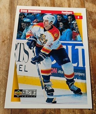 1997-98 Upper Deck Collector's Choice #107 Steve Washburn — front