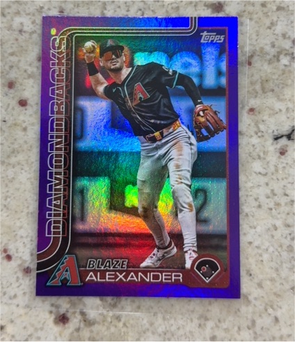 2025 Topps Series 2 #499 Blaze Alexander — front