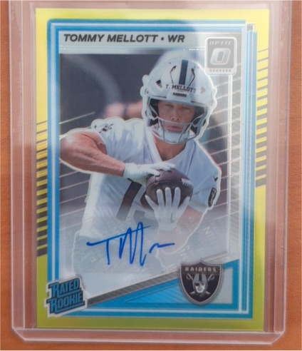 2025 Panini Donruss Optic #299 Tommy Mellott — front