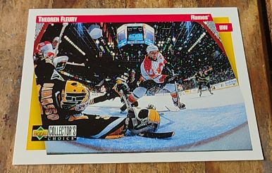 1997-98 Upper Deck Collector's Choice #40 Theoren Fleury — front