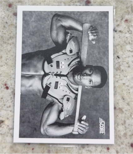 1990 Score #697 Bo Jackson — front
