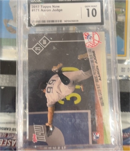 2017 Topps Now #171 Aaron Judge — front