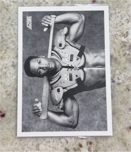 1990 Score #697 Bo Jackson — front
