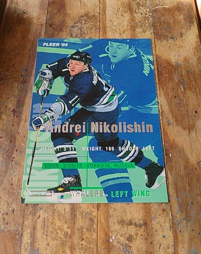 1994-95 Fleer #87 Andrei Nikolishin — front