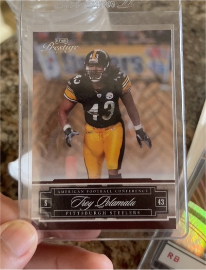 2007 Playoff Prestige #116 Troy Polamalu — front