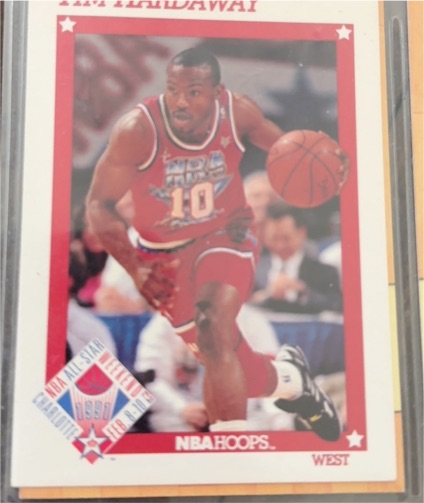 1991-92 NBA Hoops #264 Tim Hardaway — front