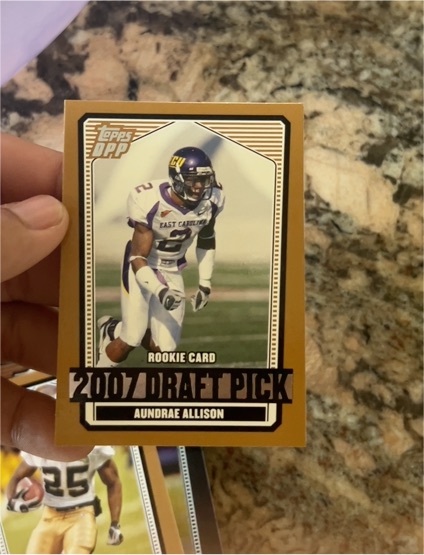 2007 Topps Draft Picks and Prospects #118 Aundrae Allison — front