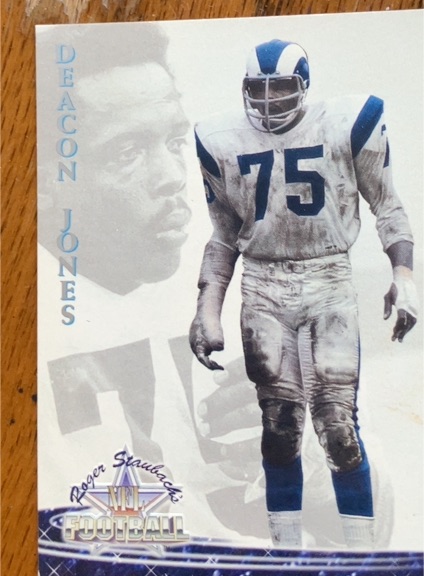1994 Ted Williams Card Company #30 Deacon Jones — front