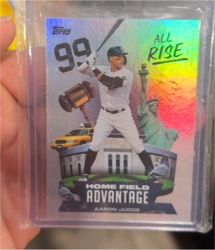 2022 Topps Series 1 #HA-7 Aaron Judge Home Field Advantage — front