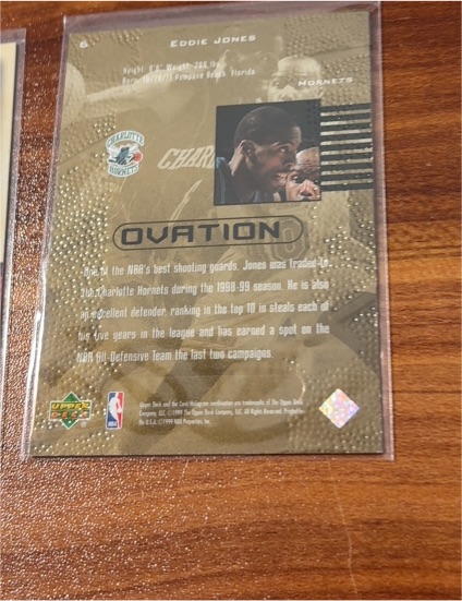 1996-97 Upper Deck #59 Eddie Jones — front