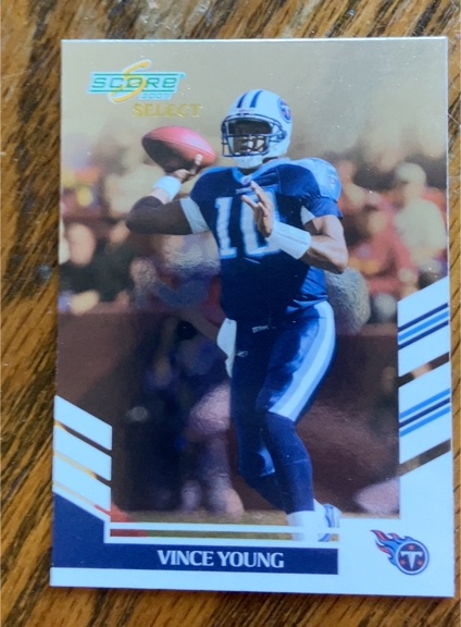2007 Score Select #F-10 Vince Young — front