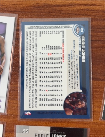 1999-00 Topps Stadium Club #46 Eddie Jones — front