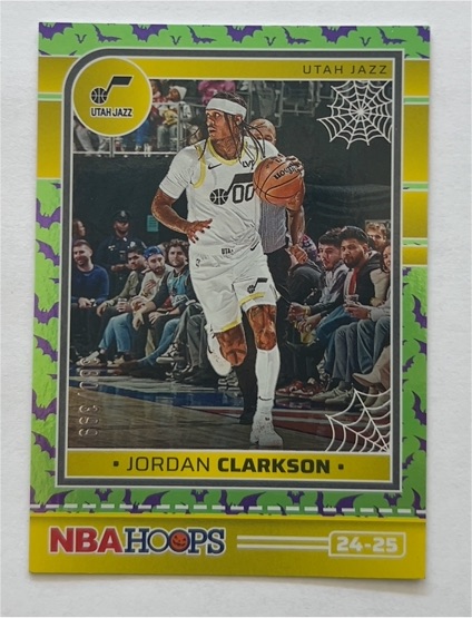 2024-25 Panini Haunted Hoops #173 Jordan Clarkson — front