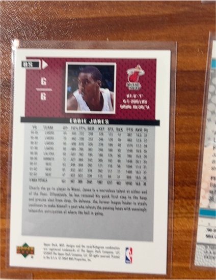 1996-97 Upper Deck #G6 Eddie Jones — front