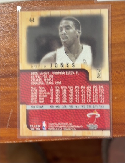 2001 Upper Deck #44 Eddie Jones — front