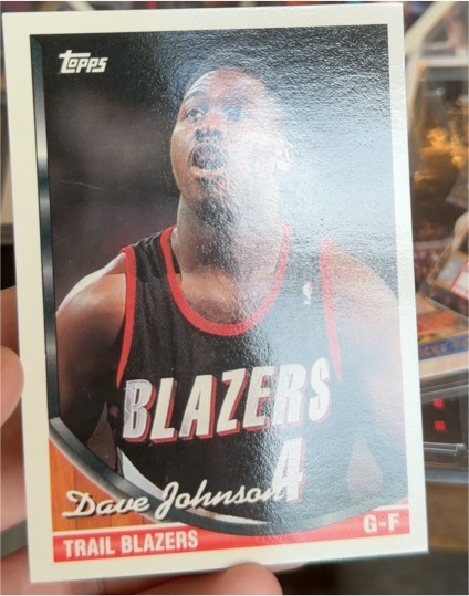 1993-94 Topps #11 Dave Johnson — front