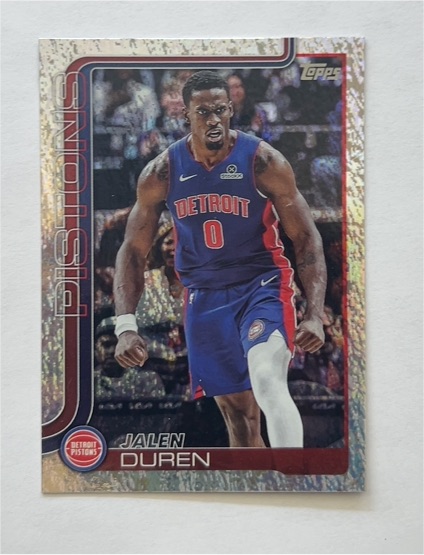 2025-26 Topps #41 Jalen Duren — front