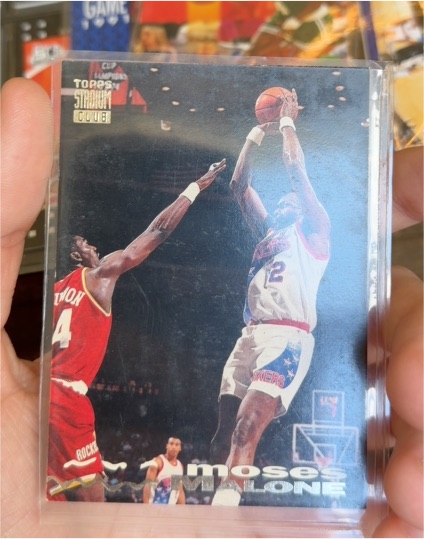 1993-94 Topps Stadium Club #211 Moses Malone — front