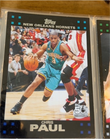 2007-08 Topps #40 Chris Paul — front